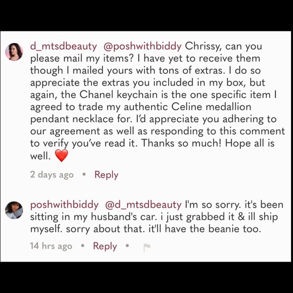 ⚠️⚠️@poshwithbiddy⚠️TRADE SCAMMER⚠️WARNING⚠️⚠️ - Picture 5 of 7